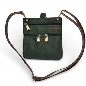 Samantha Brown Nylon Mini‎ Crossbody Purse
